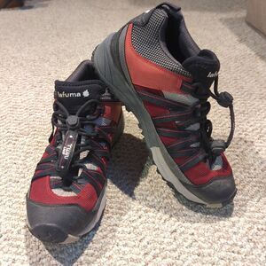 Lafuma Active Trail Pro Running Shoes Mens 8 Red Black Hiking Outdoor Gorpcore